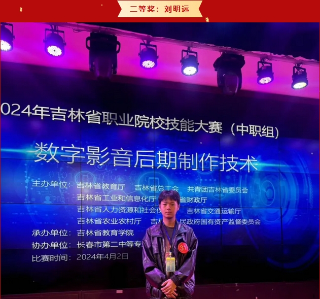 国贸学校摘得吉林省中职学校数字影音后期制作大赛九连冠！ 图5